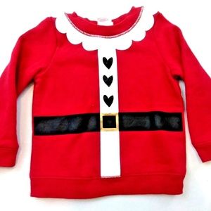Circo unisex santa sweatshirt size 18 months red